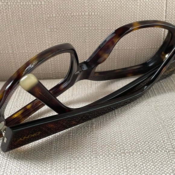 Vintage DKNY Eyeglasses Frame Dark Brown Tortoise DY4048 55[]17 130 Glasses main image 11